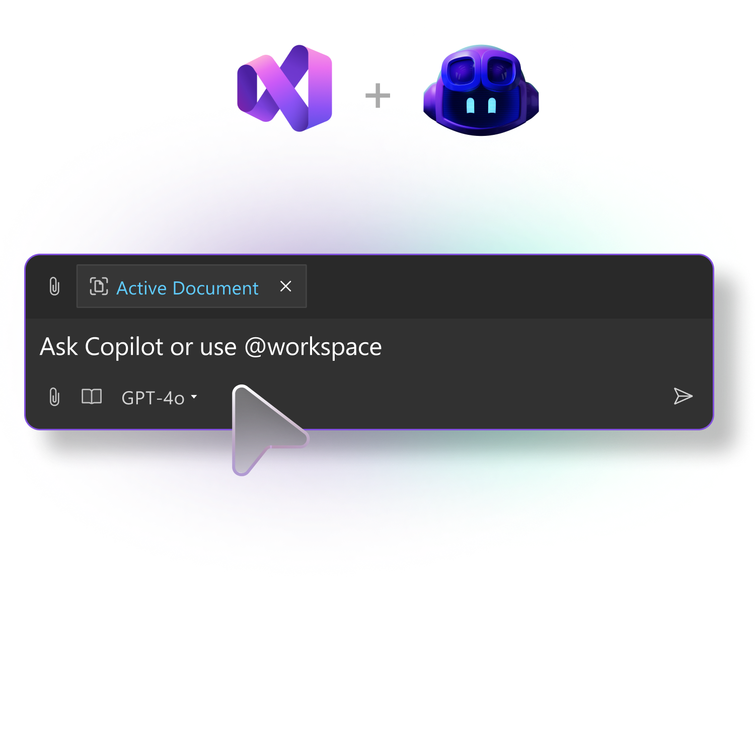 Visual Studio Copilot get started screen
